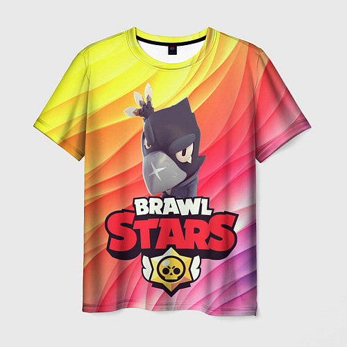 Мужская футболка Brawl Stars - Crow / 3D-принт – фото 1