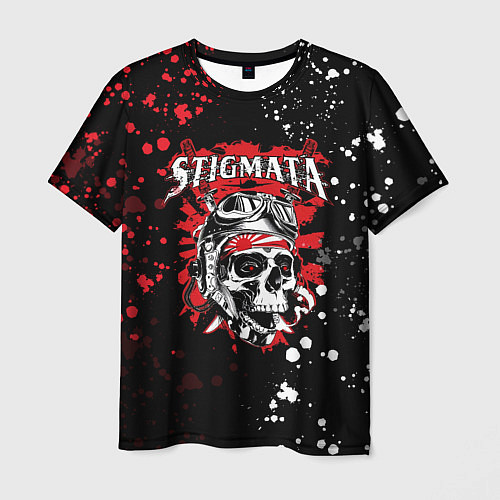 Мужская футболка Stigmata / 3D-принт – фото 1