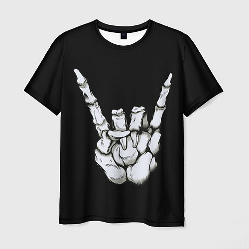 Мужская футболка Rock / 3D-принт – фото 1