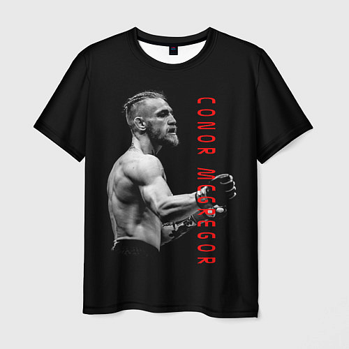 Мужская футболка Conor McGregor / 3D-принт – фото 1