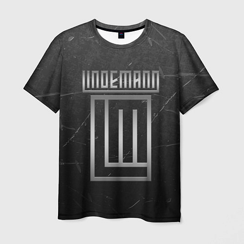Мужская футболка LINDEMANN / 3D-принт – фото 1