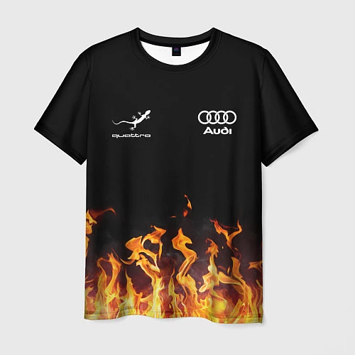 Мужская футболка Audi Ауди / 3D-принт – фото 1