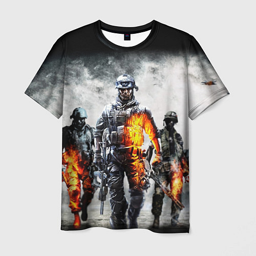 Мужская футболка Battlefield / 3D-принт – фото 1
