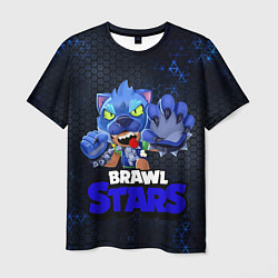 Мужская футболка Brawl Stars Blue Hex