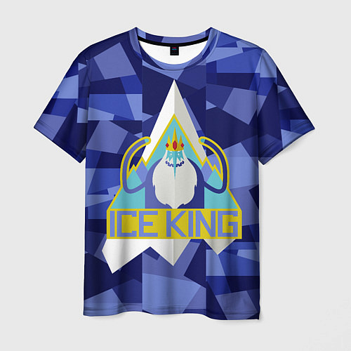 Мужская футболка ICE KING / 3D-принт – фото 1