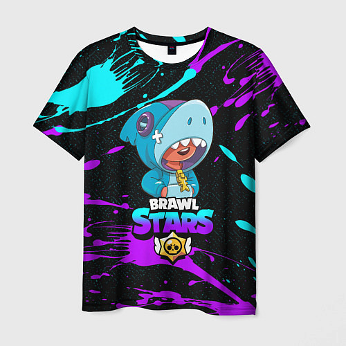 Мужская футболка BRAWL STARS LEONS HARK / 3D-принт – фото 1