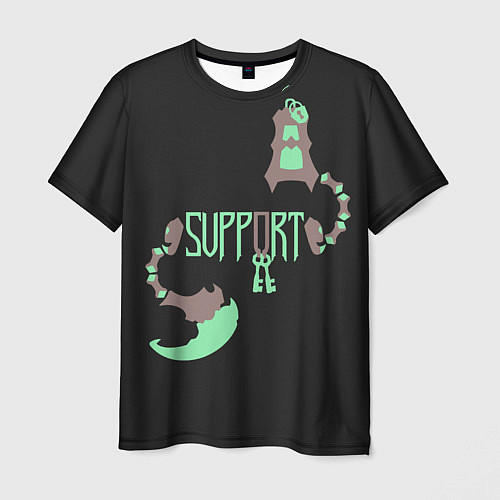 Мужская футболка Support / 3D-принт – фото 1