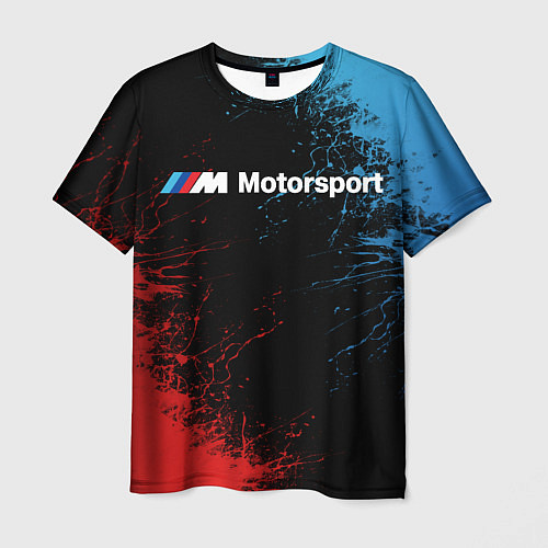 Мужская футболка БМВ Мотоспорт / 3D-принт – фото 1