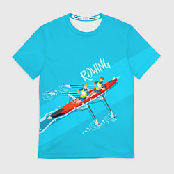 Футболка мужская Rowers, цвет: 3D-принт