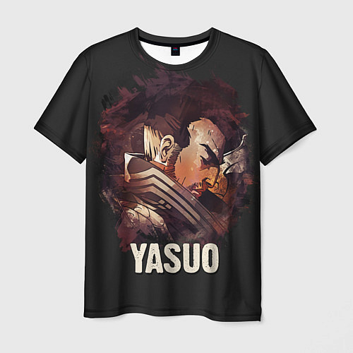 Мужская футболка Yasuo / 3D-принт – фото 1