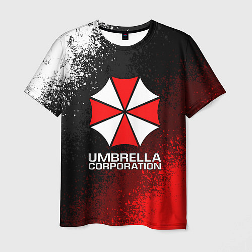 Мужская футболка UMBRELLA CORP / 3D-принт – фото 1