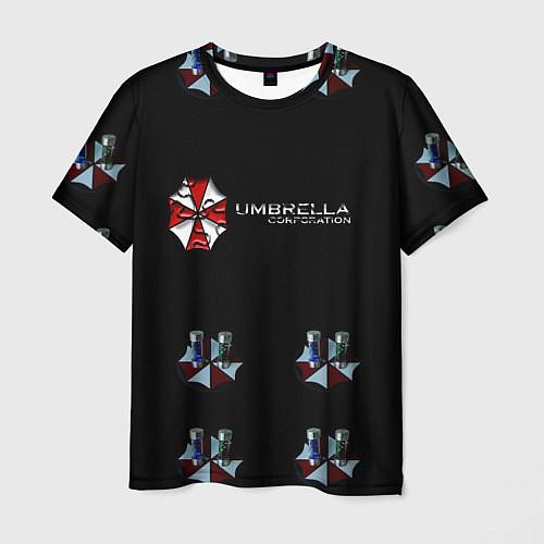 Мужская футболка Umbrella Corporation / 3D-принт – фото 1