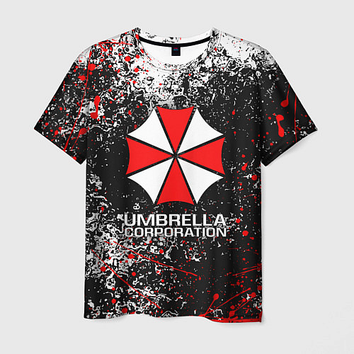 Мужская футболка UMBRELLA CORP / 3D-принт – фото 1