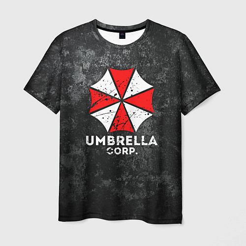 Мужская футболка UMBRELLA CORP / 3D-принт – фото 1