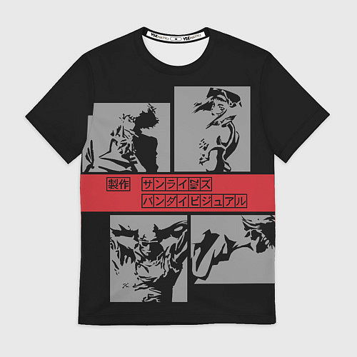Мужская футболка Cowboy Bebop anime / 3D-принт – фото 1