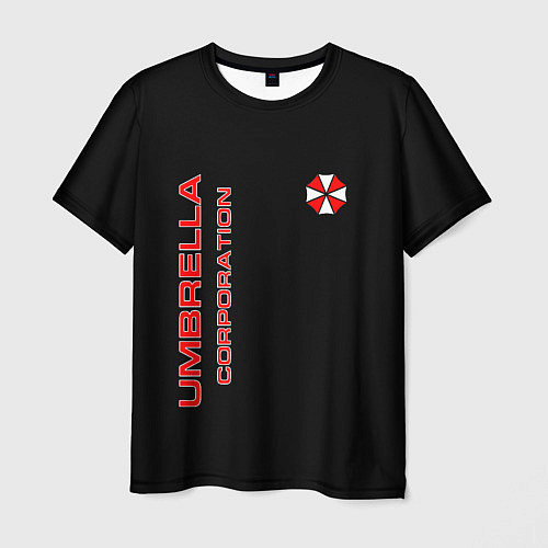 Мужская футболка Umbrella Corporation / 3D-принт – фото 1