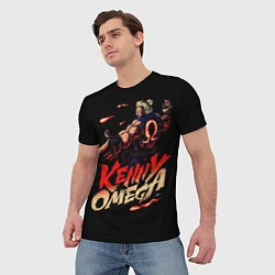 Футболка мужская Kenny Omega Street Fighter, цвет: 3D-принт — фото 2