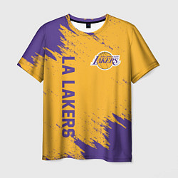 Футболка мужская LA LAKERS, цвет: 3D-принт