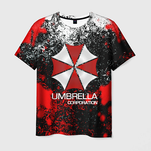 Мужская футболка UMBRELLA CORP / 3D-принт – фото 1