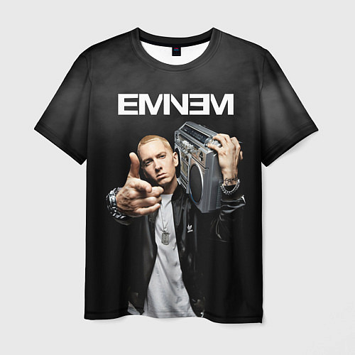 Мужская футболка EMINEM / 3D-принт – фото 1