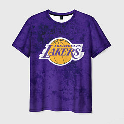 Футболка мужская LA LAKERS, цвет: 3D-принт