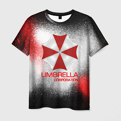 Мужская футболка UMBRELLA CORP / 3D-принт – фото 1