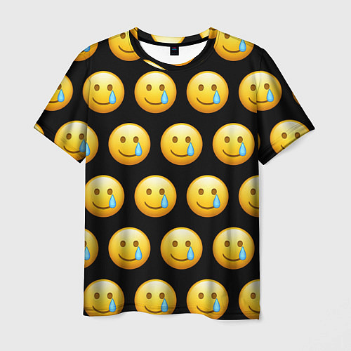 Мужская футболка New Emoji / 3D-принт – фото 1