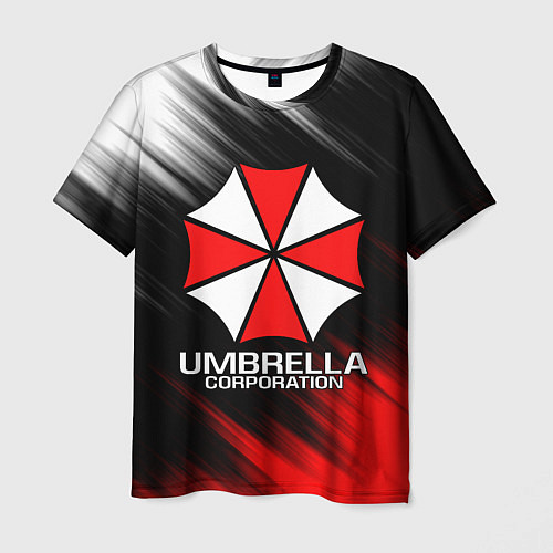 Мужская футболка UMBRELLA CORP / 3D-принт – фото 1