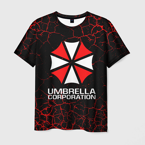 Мужская футболка UMBRELLA CORPORATION / 3D-принт – фото 1