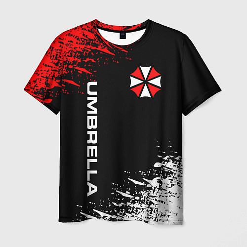 Мужская футболка UMBRELLA CORPORATION / 3D-принт – фото 1