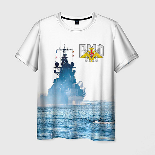 Мужская футболка ВМФ / 3D-принт – фото 1