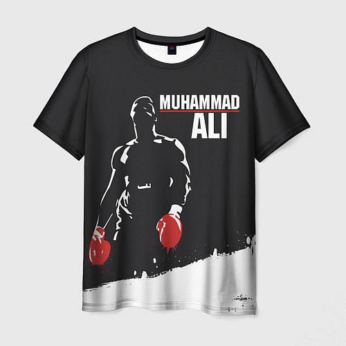 Мужская футболка Muhammad Ali / 3D-принт – фото 1