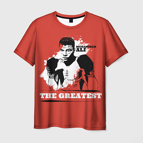 Мужская футболка The Greatest / 3D-принт – фото 1