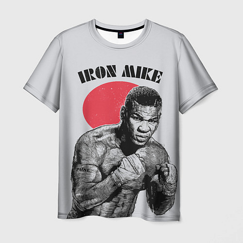 Мужская футболка Iron Mike / 3D-принт – фото 1