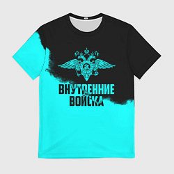 Футболка мужская Внутренние Войска, цвет: 3D-принт