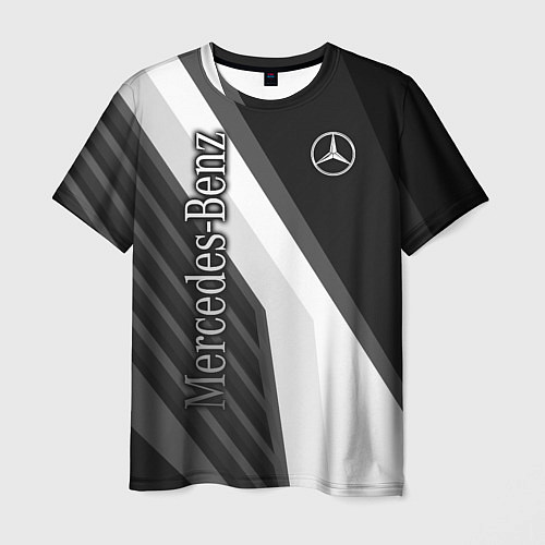 Мужская футболка Mercedes-Benz / 3D-принт – фото 1