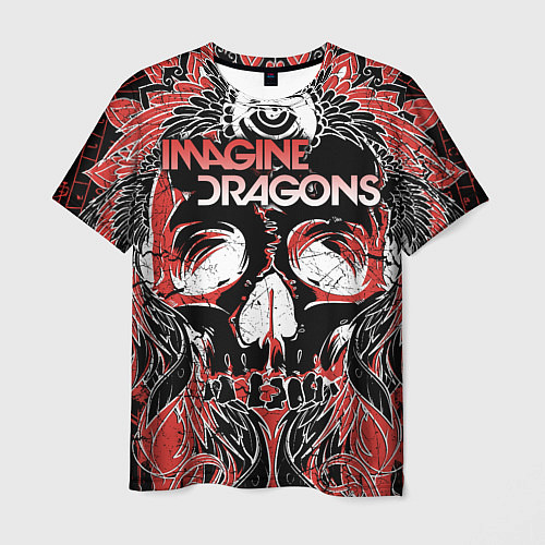 Мужская футболка Imagine Dragons / 3D-принт – фото 1