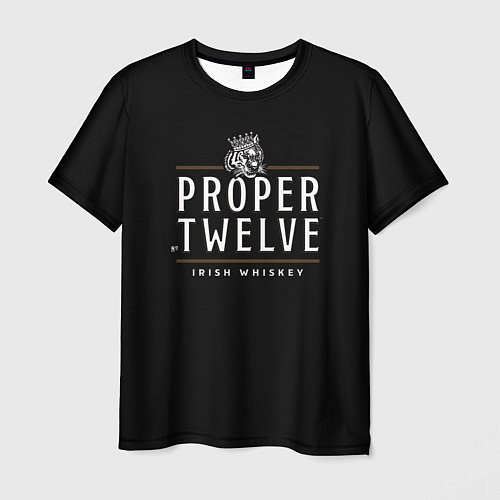Мужская футболка Conor McGregor Proper Twelve / 3D-принт – фото 1