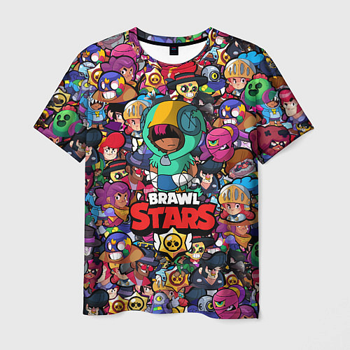 Мужская футболка BRAWL STARS: LEON / 3D-принт – фото 1