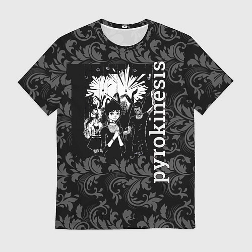 Мужская футболка Pyrokinesis / 3D-принт – фото 1