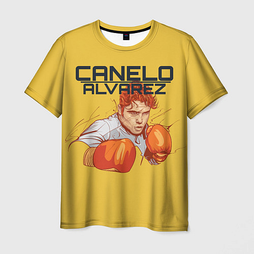 Мужская футболка Canelo Alvarez / 3D-принт – фото 1