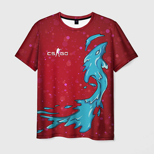 Мужская футболка CS GO Water Elemental / 3D-принт – фото 1