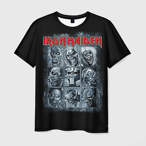 Мужская футболка Iron Maiden / 3D-принт – фото 1