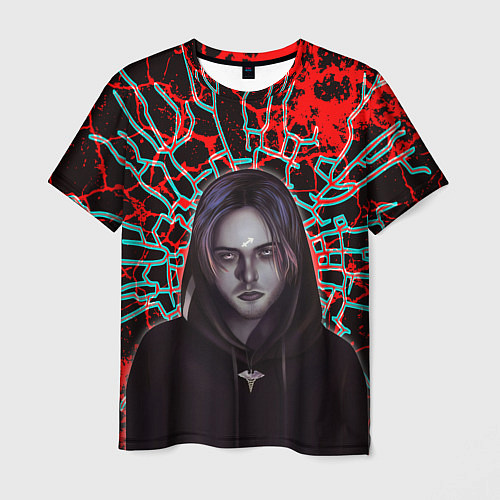 Мужская футболка Pyrokinesis / 3D-принт – фото 1