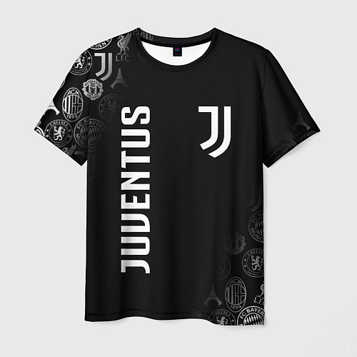 Мужская футболка JUVENTUS / 3D-принт – фото 1