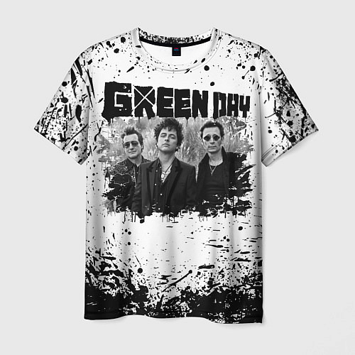 Мужская футболка GreenDay / 3D-принт – фото 1