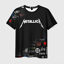 Футболка мужская Metallica, цвет: 3D-принт