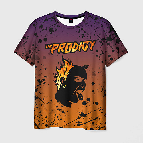 Мужская футболка THE PRODIGY / 3D-принт – фото 1