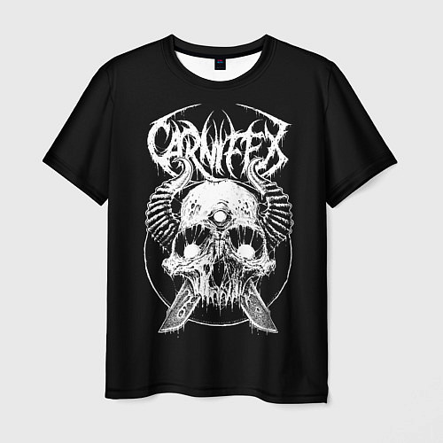 Мужская футболка Carnifex / 3D-принт – фото 1