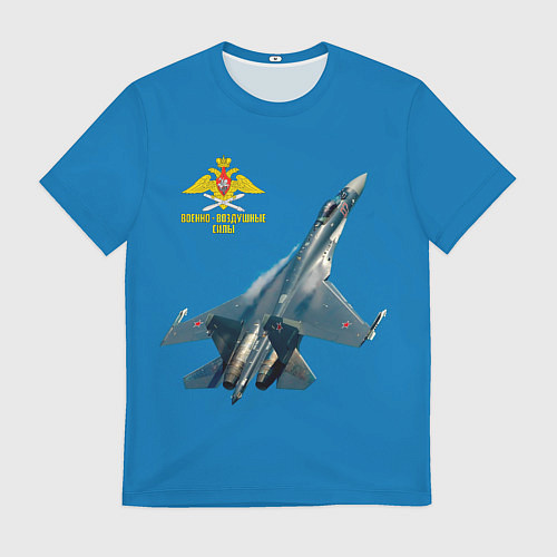 Мужская футболка ВВС / 3D-принт – фото 1